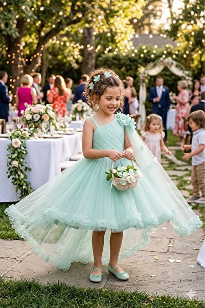 ZEYBABY rochie de seara pentru fete, rochie pentru petrecerea de ziua de nast...