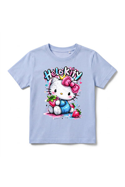 URBANTRENDSTORE Hello Kitty unisex majica za devojčice i dečake, osnovna maji...