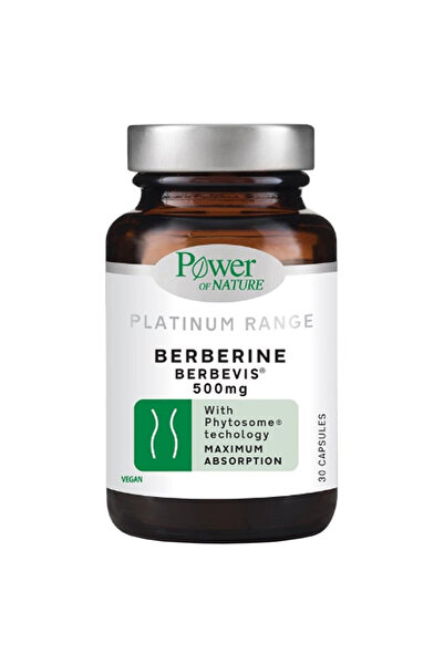 Power Health Πλατινένια Σειρά Βερβερίνη 500mg 30 Κάψουλες