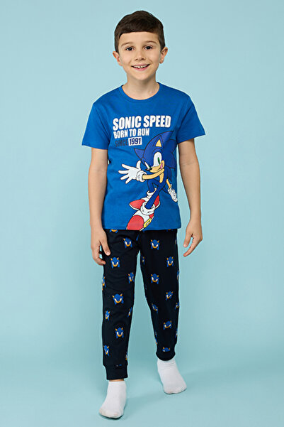 R&B Sonic Print Pyjama Set
