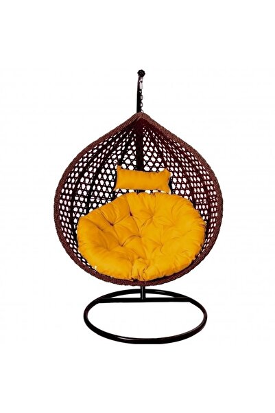 DE HOME Leagan tip cuib DeHome Terra 430 cu suport inclus, perna, greutate su...