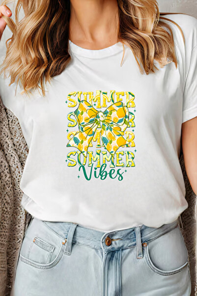 Sarah's Boutique Women's T-shirt – 100% cotton – Green Lemon