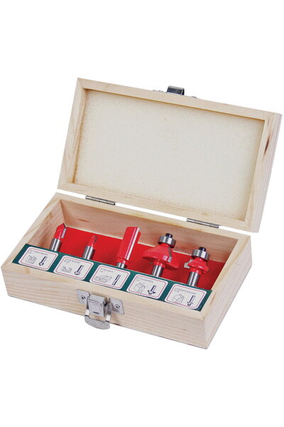Raider Freze profilate Router bits 8mm set 5pcs Type B