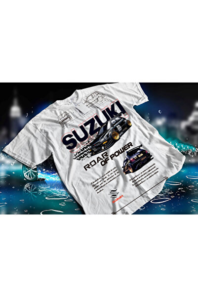 Silkensoul Suzuki Forza Roar of Power Printed Unisex T-Shirt - Standard Fit U...