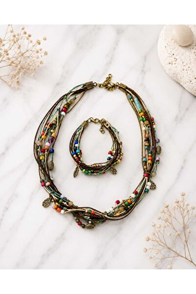 cleopatra takı aksesuar Demeter Nature's Breeze Handmade Authentic Bohemian H...