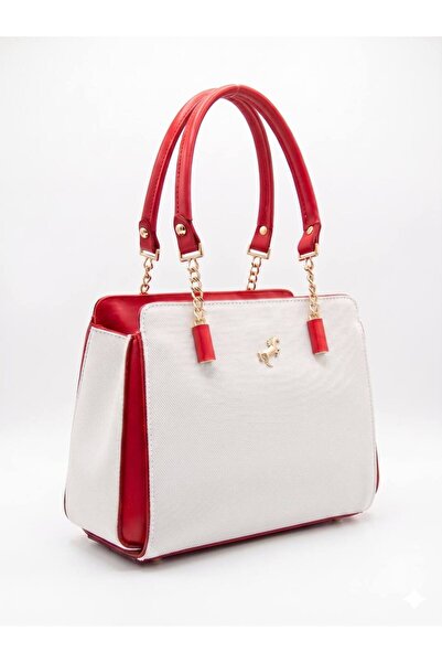 Miami Polo Club Women's Bag with Hand Strap Detail and Shoulder Strap