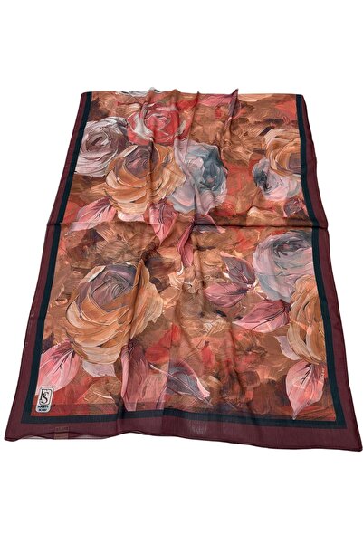 istanbul prensesleri Patterned Chiffon Shawl High-Quality Stylish Model