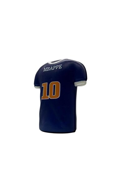 OEM Squishy antistres pentru copii, tip tricou fotbalisti, Mbappe, 13 cm, 6 ani