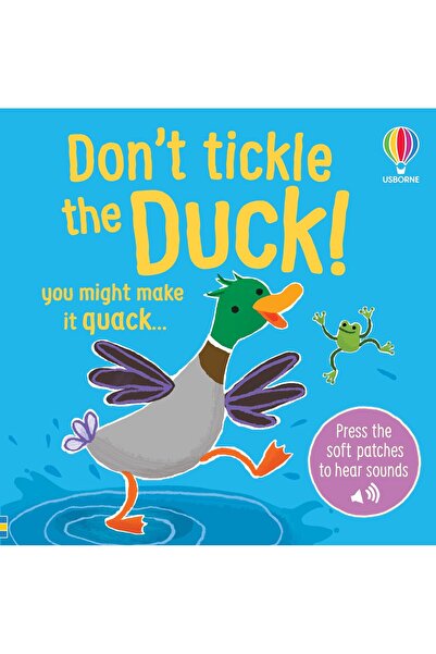 Usborne Don't Tickle the Duck! – Sound book for children 6+ months,