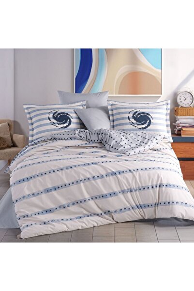Hobby home collection Squal Sea double bed linen, Hobby Home, Poplin percale,...