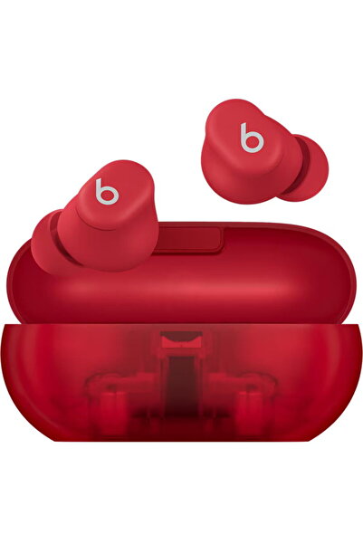 Beats Casti audio in ear Solo Buds, True Wireless Earbuds, Rosu Transparent