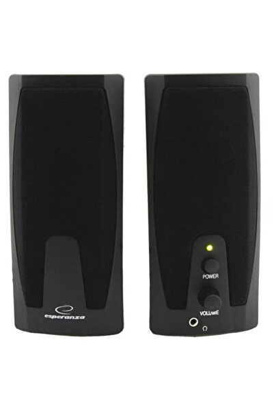 ESPERANZA Giocoso EP110 speakers, 2 x 3 W, Black