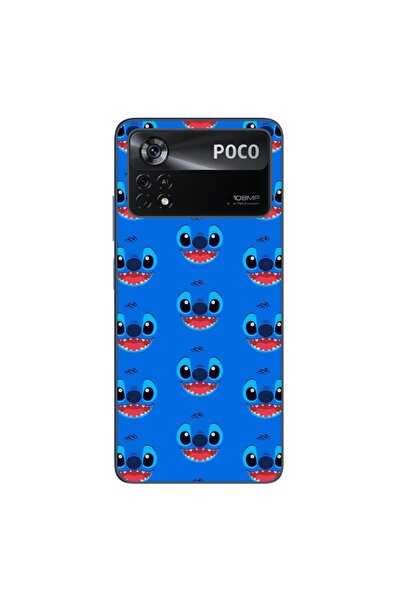 OEM Калъф, съвместим с Xiaomi Poco X4 Pro, силиконов гел TPU, с шарка  "Лице ...