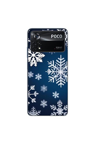 OEM Husa compatibila cu Xiaomi Poco X4 Pro Silicon Gel Tpu Model Fulgi de Nea