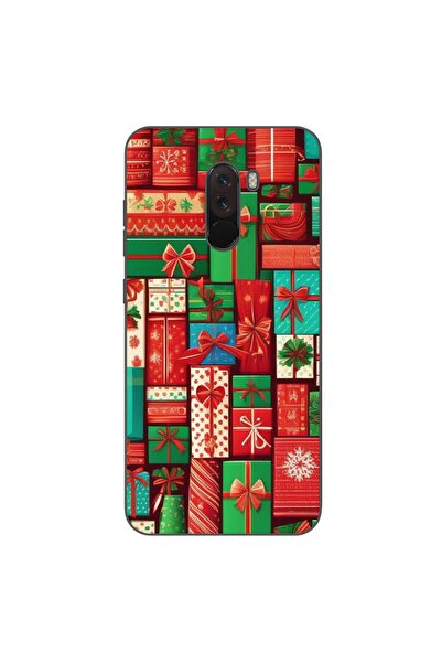 OEM Θήκη συμβατή με Xiaomi Pocophone F1 από σιλικόνη gel TPU με σχέδιο Χριστο...