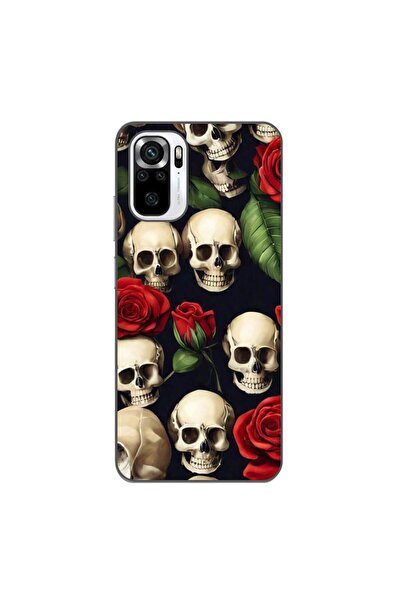 OEM Case compatible with Xiaomi Poco M5s Silicon Gel Tpu Pattern Skulls and R...