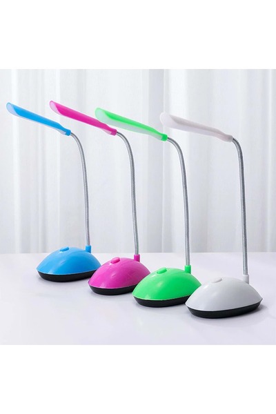 blackleg Işıklı Masa Lambası 3 watt 4 Led Kitap Okuma Lambası Çalışma Lambası...