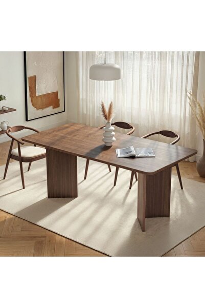 Rani Mobilya Rani Home Yemek Masası Milano Ceviz 180Cm GA-5358