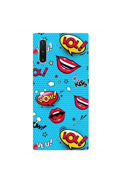 Other Samsung Note 10 Plus Sticker Lol desing Transparent Silicone TPU Θήκη
