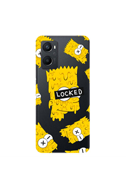 Other Oppo A 96 Bart Simpson Transparent Silicone TPU Θήκη