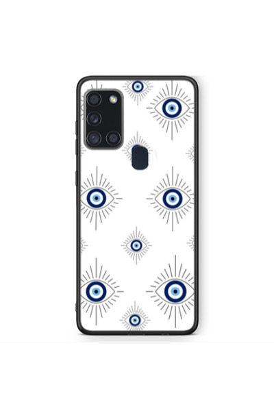 Other Samsung A21S Bright eye Black Glossy Θήκη