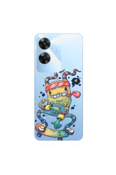 Other Realme Note 60 Dangerous task Transparent Silicone TPU Θήκη