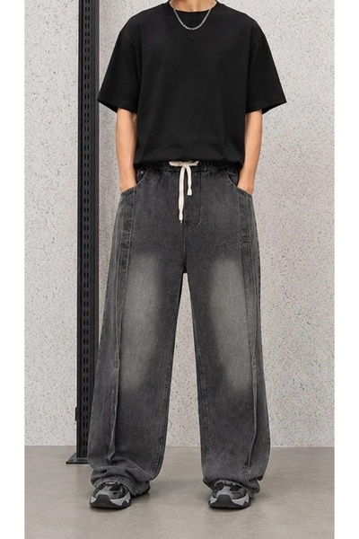 Generic Casual oversized jeans, baggy cut, excellent material, 70% cotton, 30...
