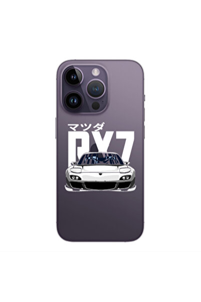 Other Apple iPhone 14 Pro Max Car Rx7 Transparent Silicone TPU Θήκη