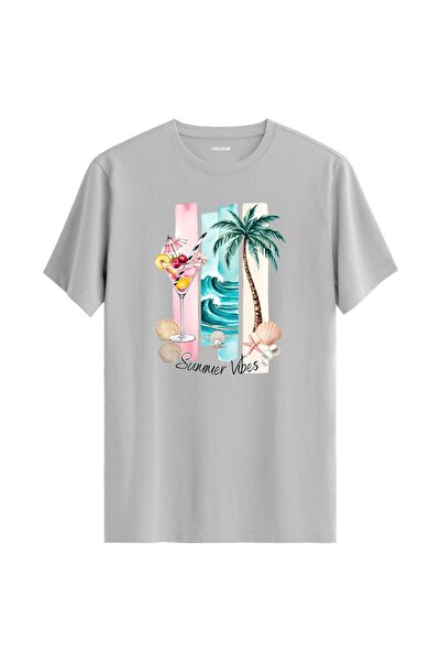 Colermi Summer Breeze Beach Themed T-Shirt