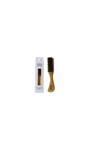 Wahl Neck Duster Brush, Soft Bristles, Wooden Handle, Ideal for Barbers and C...