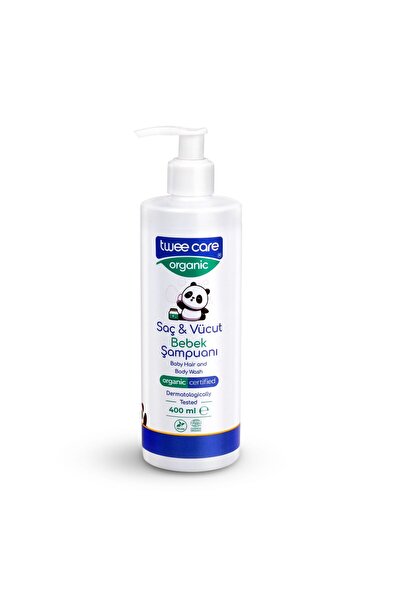 Organik Bebek Şampuanı Saç & Vücut 400 ml