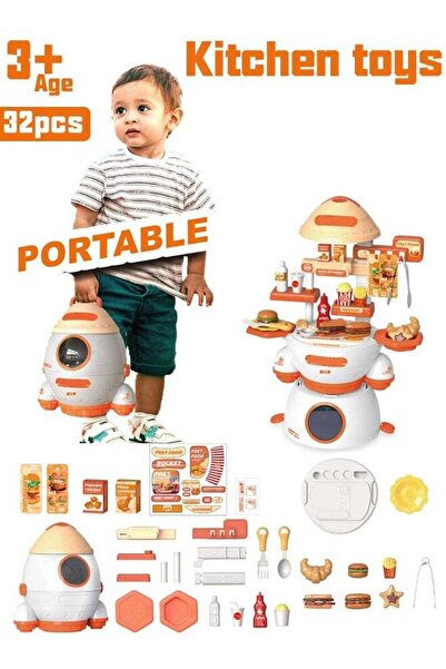 Generic 32pcs Kitchen Toys, Children's Game Kitchen, Indoor Kitchen Toys, Chi...