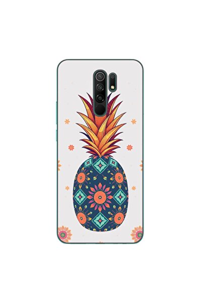 OEM Case compatible with Xiaomi Redmi 9 Silicone Gel Tpu Pattern Floral Pinea...