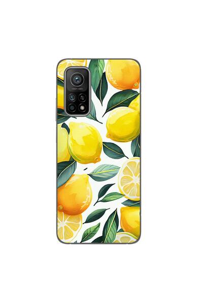 OEM Case compatible with Xiaomi Mi 10T Pro 5G Silicon Gel Tpu Model Lemons Pa...