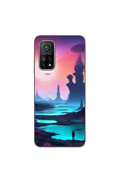OEM Husa compatibila cu Xiaomi Mi 10T Pro 5G Silicon Gel Tpu Model Mystic Planet