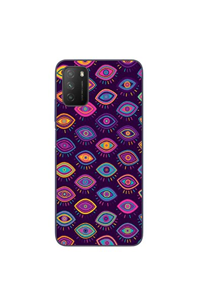OEM Case compatible with Xiaomi Poco M3 Silicon Gel Tpu Tribal Eyes Pattern