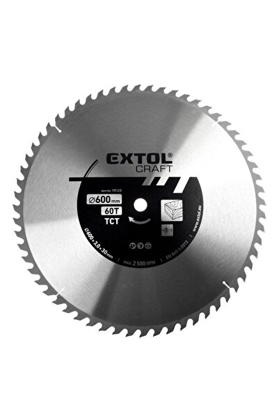 EXTOL CRAFT Saw blade, Extol, SK blades, 600x3.8x30mm, 60T