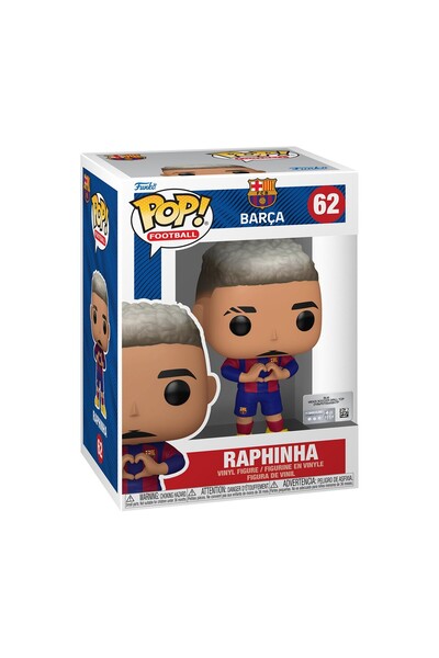 Funko Figurina de colectie POP! Football FC Barcelona: Raphinha #62