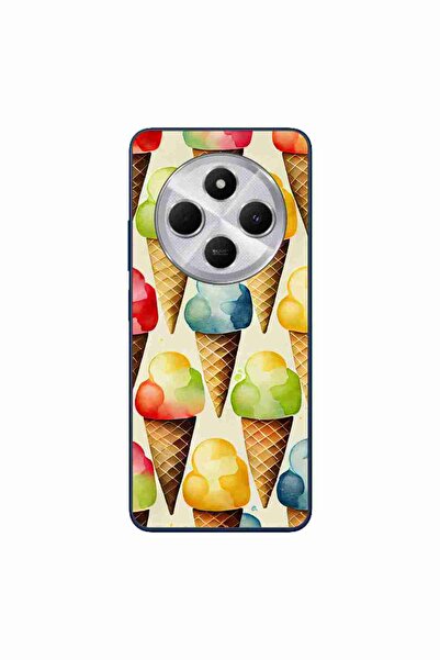 OEM Case compatible with Xiaomi Redmi 14C Silicone Gel Tpu Model Icecream Pat...