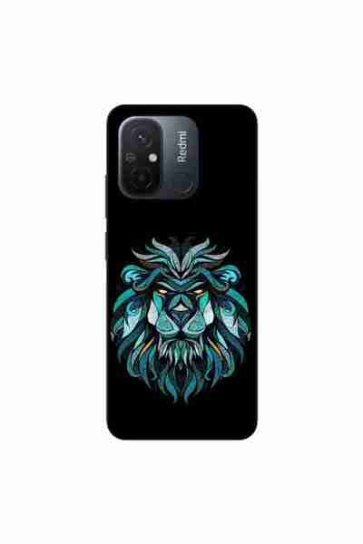 OEM Case compatible with Xiaomi Redmi 12C Silicon Gel Tpu Pattern Abstract Lion
