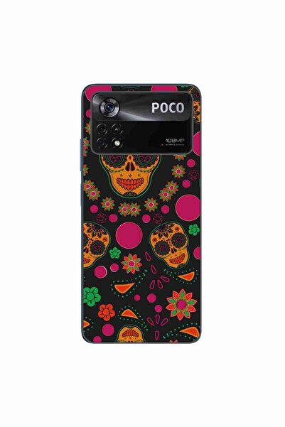 OEM Case compatible with Xiaomi Poco X4 Pro Silicone Gel Tpu Pattern Hallowee...