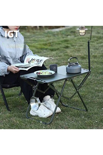 Snooe 60*36*40cm Outdoor Tactical Table Multifunctional Folding Table Camping...