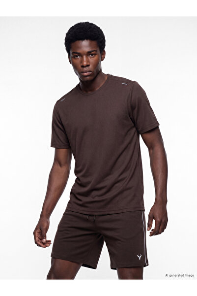 LC Waikiki Tricou sport bărbătesc cu guler rotund