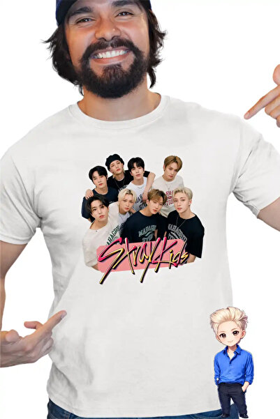 OEM Μπλουζάκι Stray Kids Εμπορεύματα Πάρτι K-pop