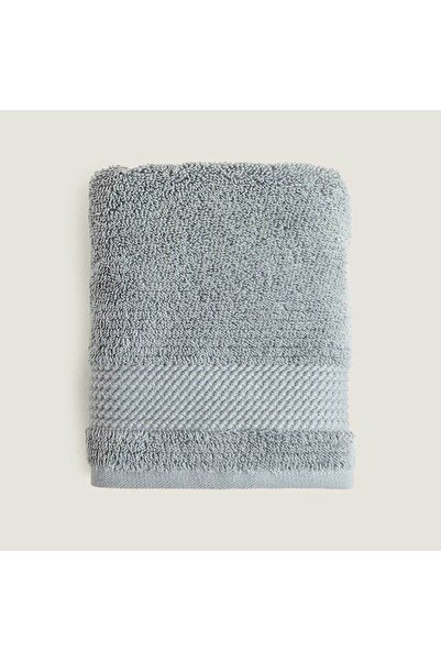 Chakra Eva Cotton 100% Βαμβακερή πετσέτα προσώπου 50X90 εκ. Ατσάλινο Μπλε