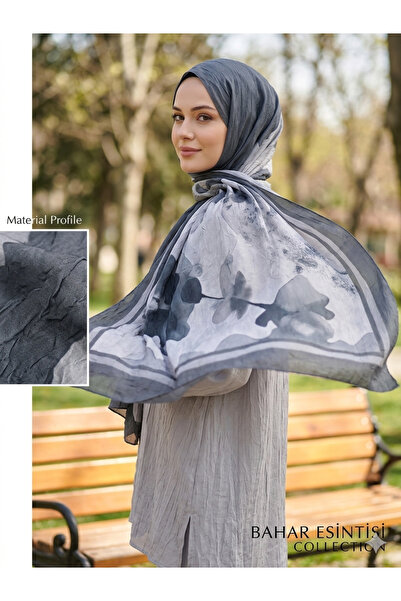Larissa Scarf Valen İpek Bambu Kraş Şal Bahar Esintisi Serisi