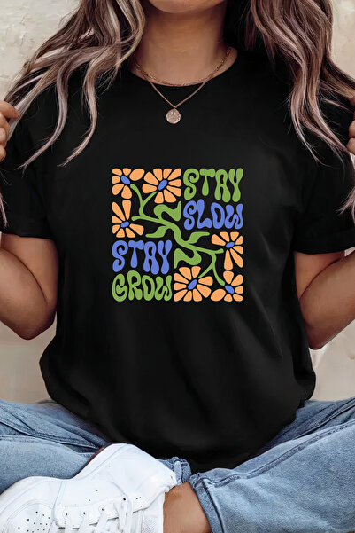 Sarah's Boutique Women's T-shirt – 100% cotton – Stay Grow