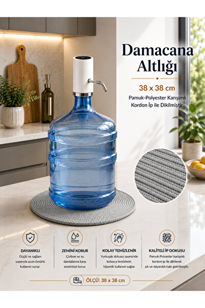 ÖRGÜM Damacana Altlığı Çok Amaçlı Paspas