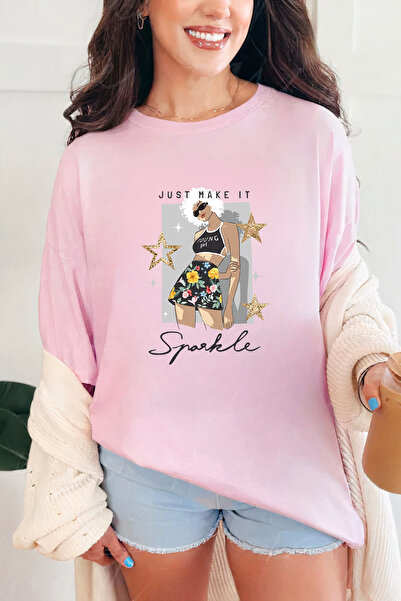 Sarah's Boutique Women's T-shirt – 100% cotton – Just Sparkle
