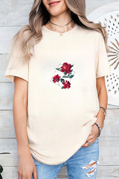 Sarah's Boutique Women's T-shirt – 100% cotton – Stay Roses
